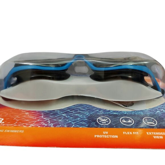 Speedo Scuba Swim Goggles Junior Blue Ages 6-14 Recreation UV Protection Beach - Picture 2 of 6